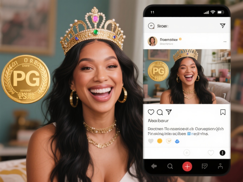 PG赏金女王常将日常生活中的趣事融入到短视频或文字