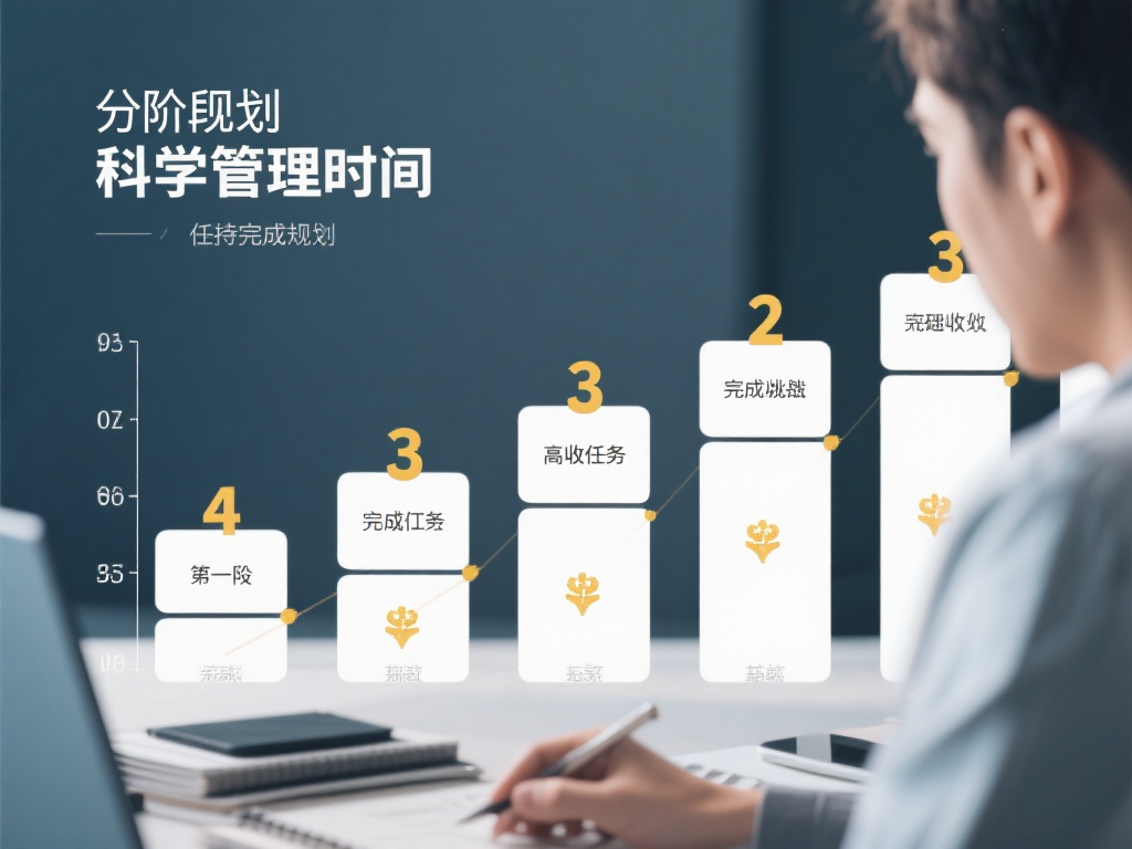 分阶段规划，科学管理时间
为了保持效率和动力，建