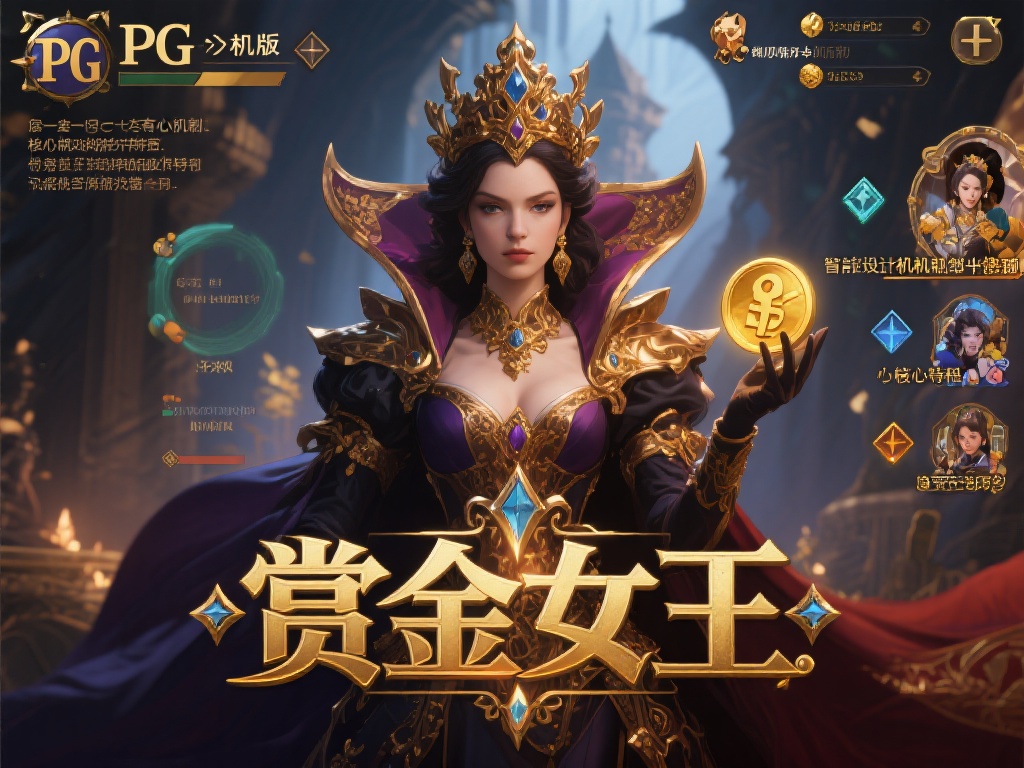 在游戏世界中，以“赏金女王”为主题的PG单机版游戏
